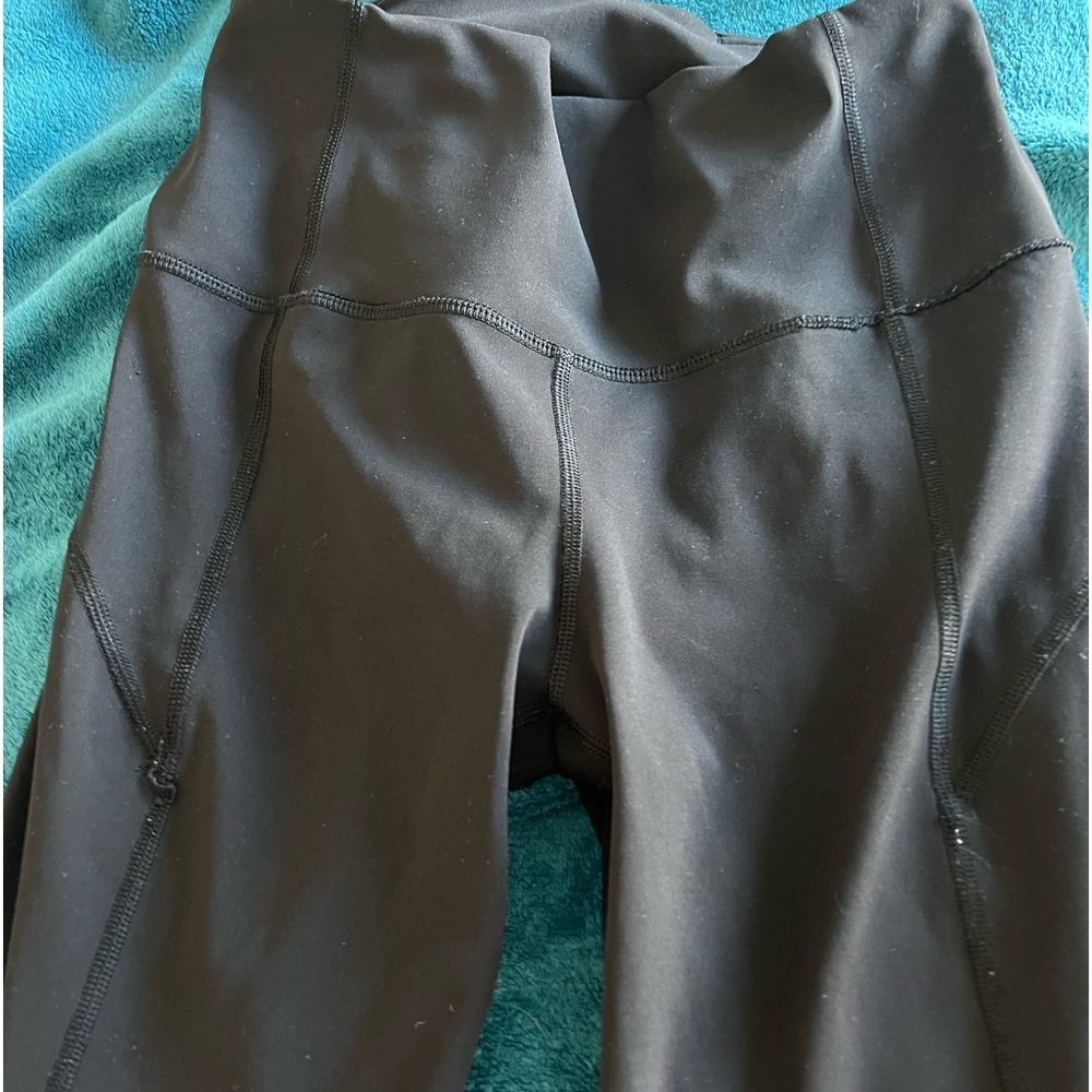 Lululemon black leggings.   Size Small. Capri length